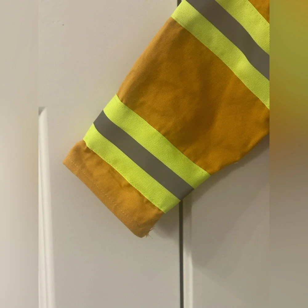 EUC kids Size 3T 4T Toddler Fire Department Jacket Halloween Costume Dress Up - Picture 6 of 11